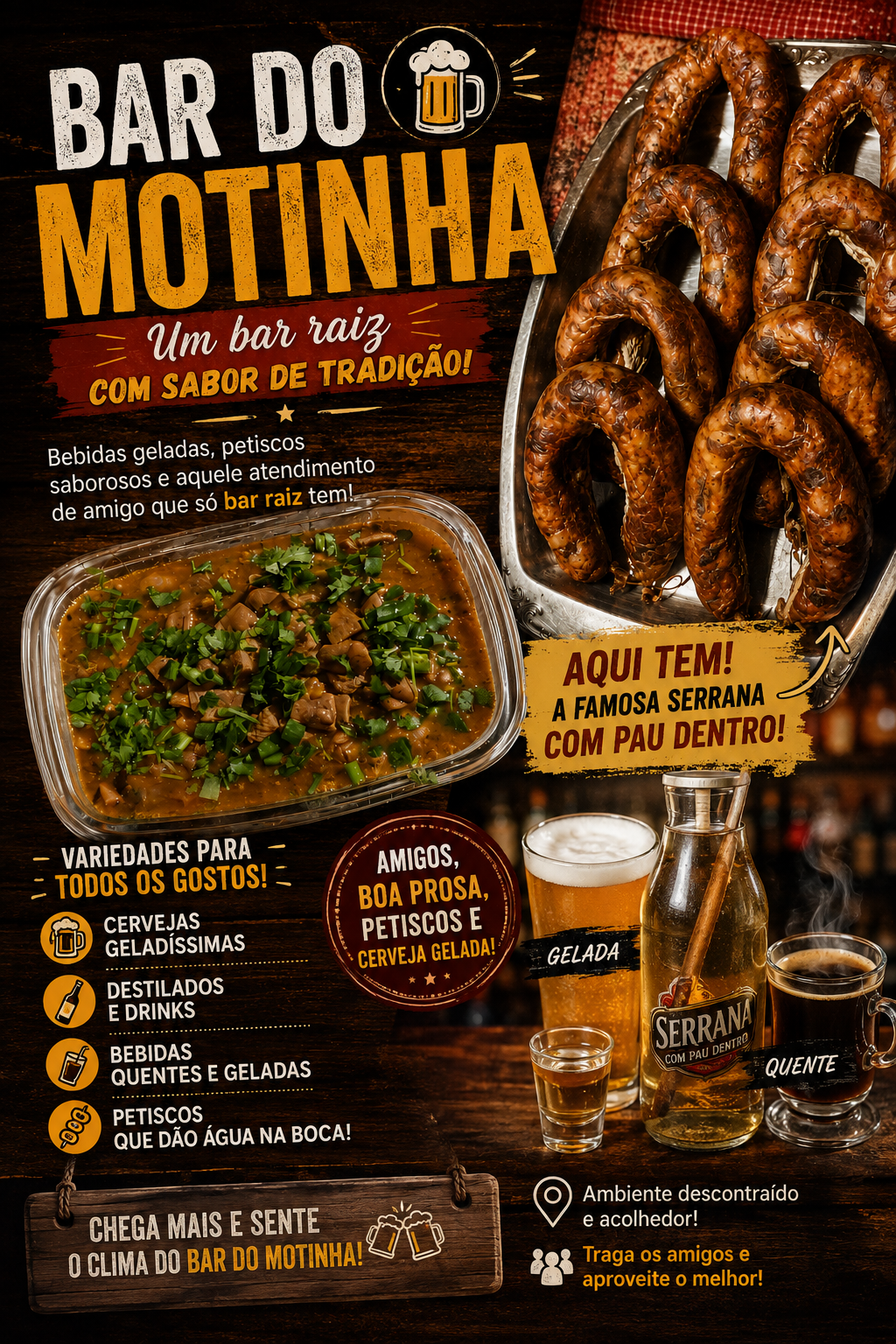 Logo do Bar do Motinha